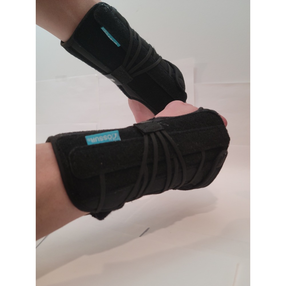 Ossur Formfit Wrist‎ Brace Pair Universal Left Right Black 803 Support Splint - Picture 9 of 9